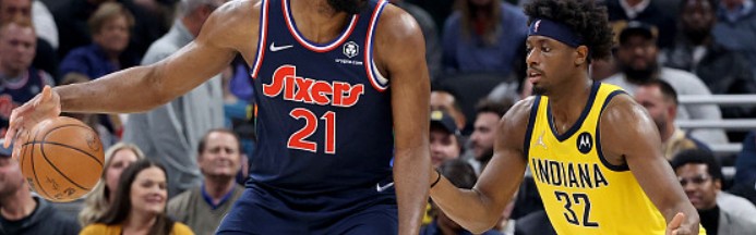  恩比德统治内线轰下四十分，七六人力克热火登顶东部  