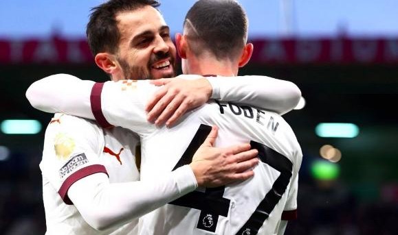  哈兰德戴帽曼城客场大胜伯恩茅斯延续强势