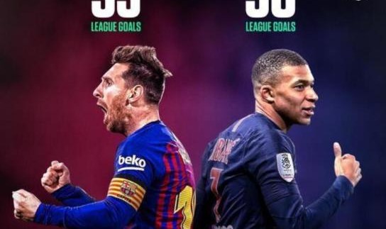  法甲金靴争夺白热化，姆巴佩与拉卡泽特仅差一球  